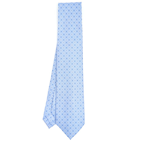 LIGHT BLUE 5 FOLD SARTORIAL SILK TIE