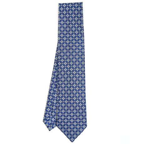 BLUE 5 FOLD SARTORIAL SILK TIE