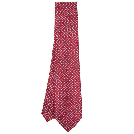 BURGUNDY 5 FOLD SARTORIAL SILK TIE