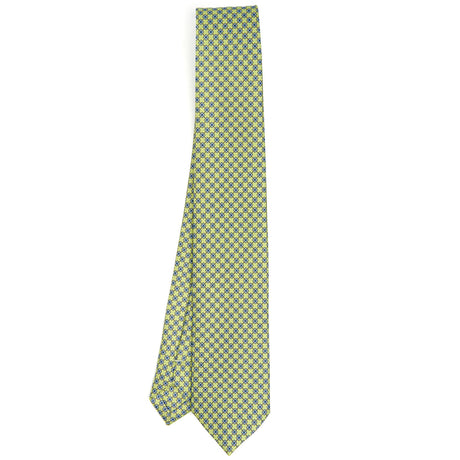 CRAVATTA SARTORIALE 7 CM IN SETA VERDE