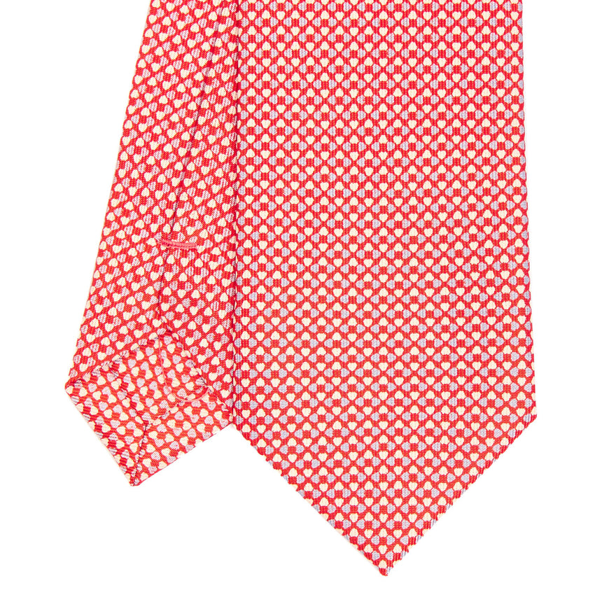 ORANGE SARTORIAL 7 CM SILK TIE