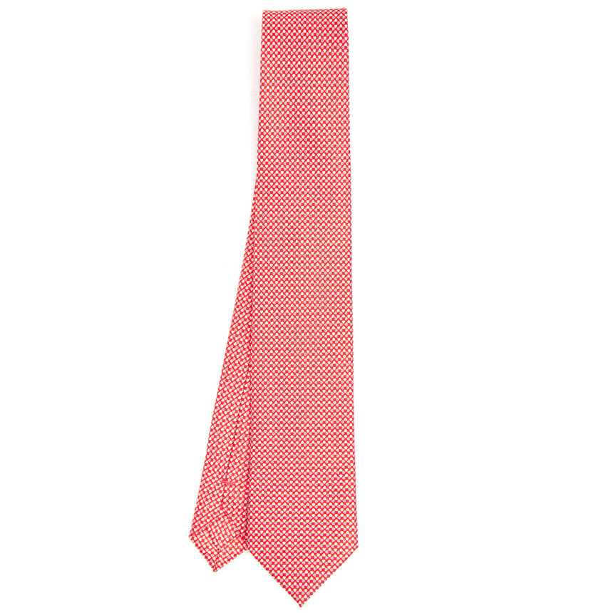 ORANGE SARTORIAL 7 CM SILK TIE