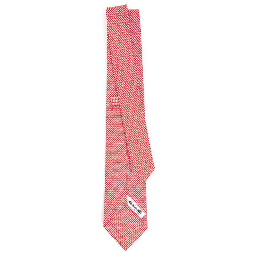 ORANGE SARTORIAL 7 CM SILK TIE