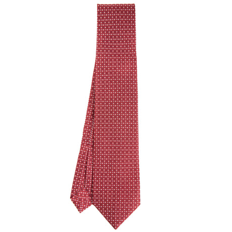 BURGUNDY 7 FOLD SARTORIAL SILK TIE