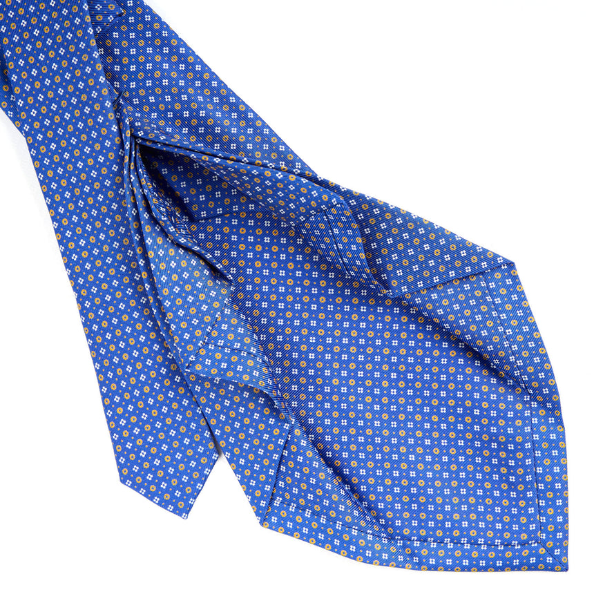 BLUETTE 7 FOLD SARTORIAL SILK TIE