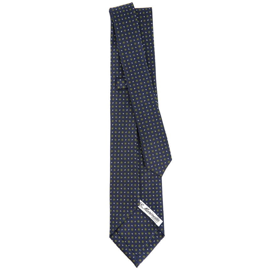 DARK BLUE 7 FOLD SARTORIAL SILK TIE