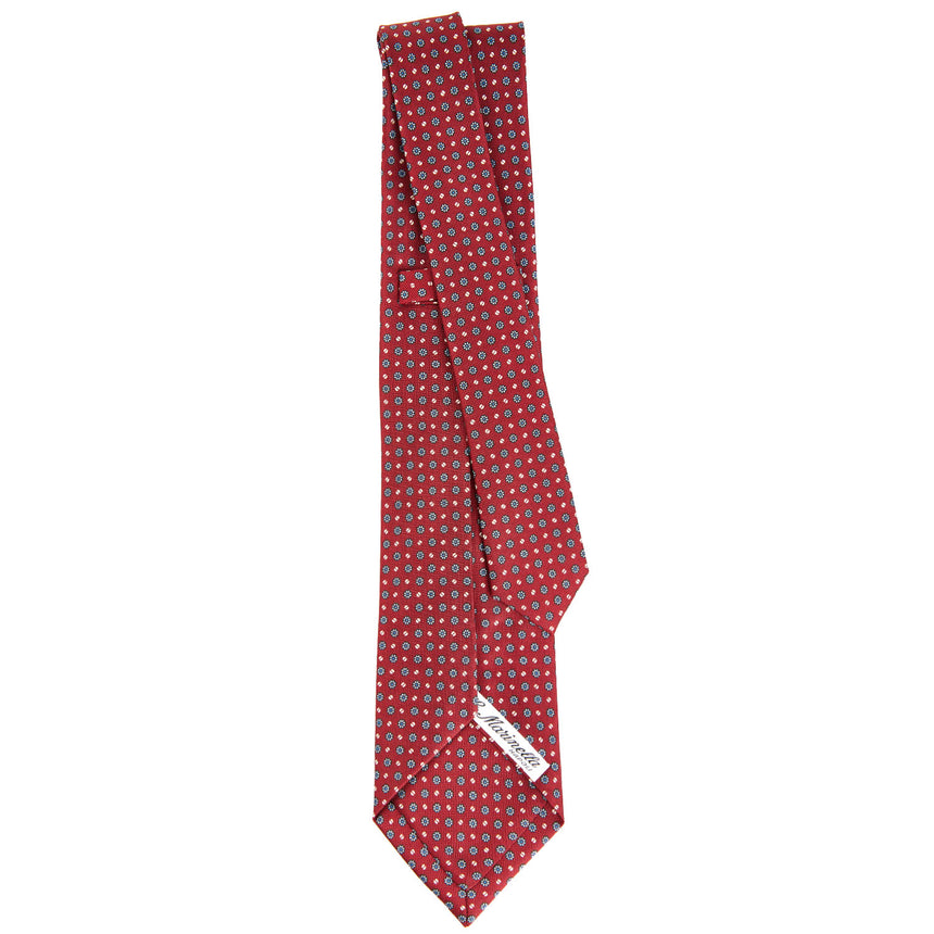 BURGUNDY 7 FOLD SARTORIAL SILK TIE