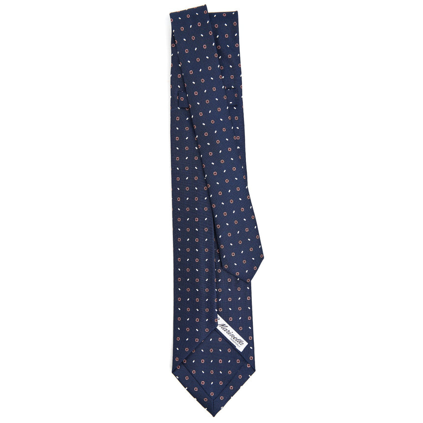 BLUE 9 FOLD SARTORIAL SILK TIE