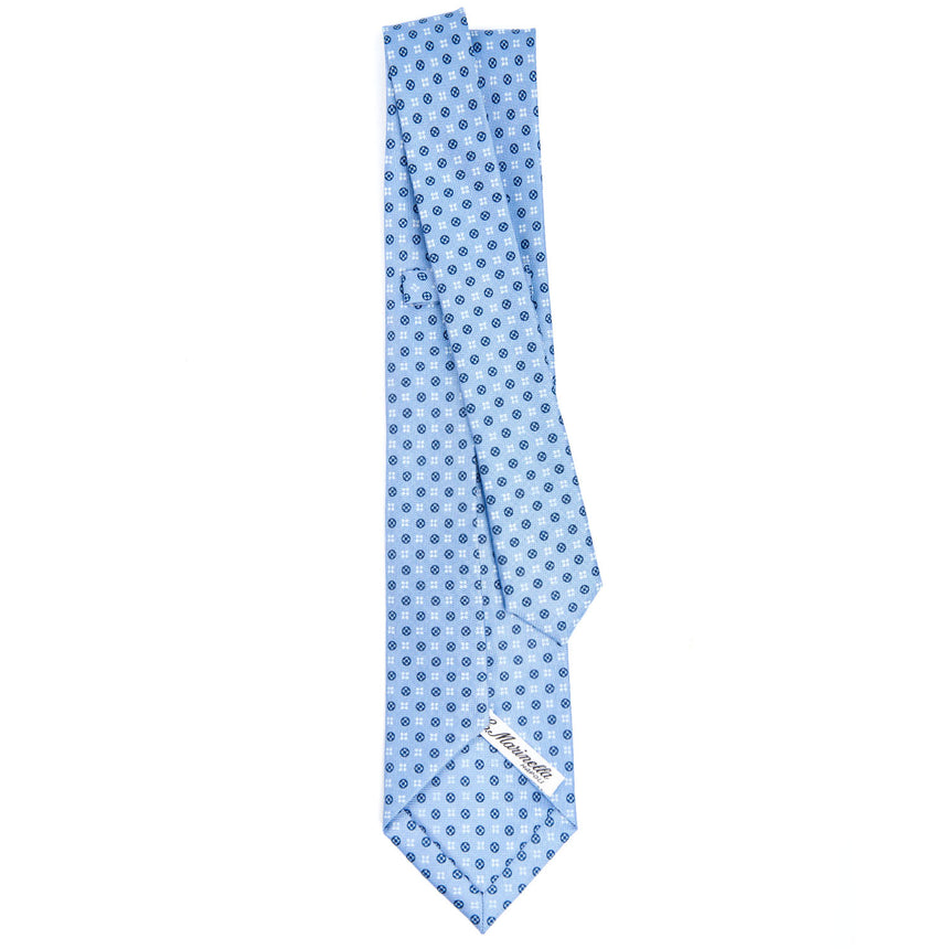 LIGHT BLUE 9 FOLD SARTORIAL SILK TIE