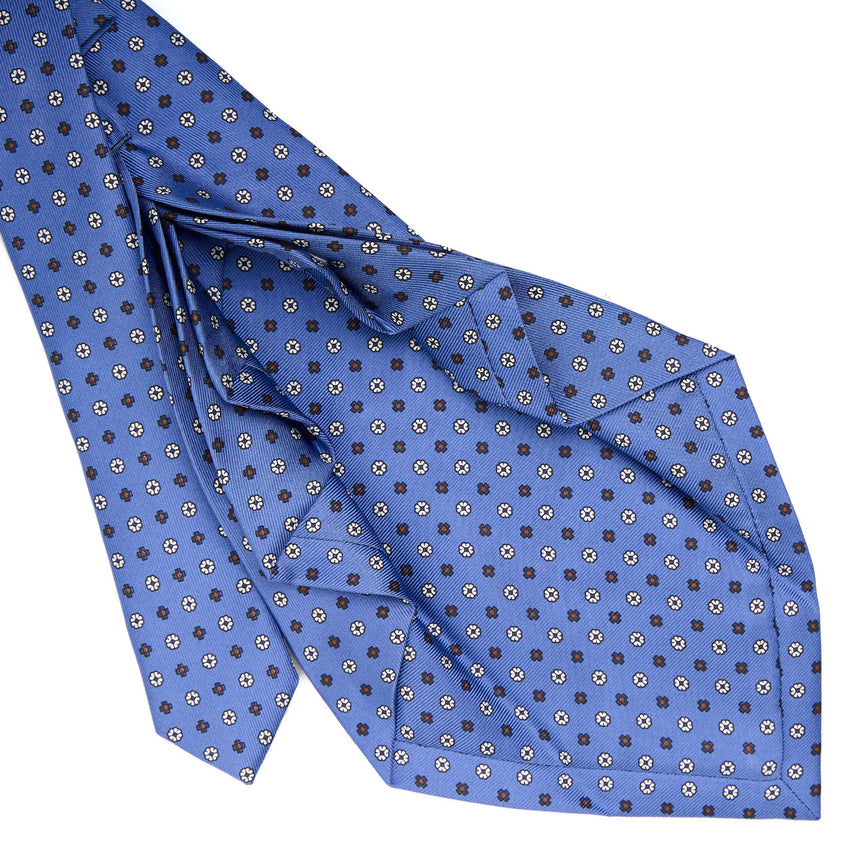 POWDER BLUE 9 FOLD SARTORIAL SILK TIE