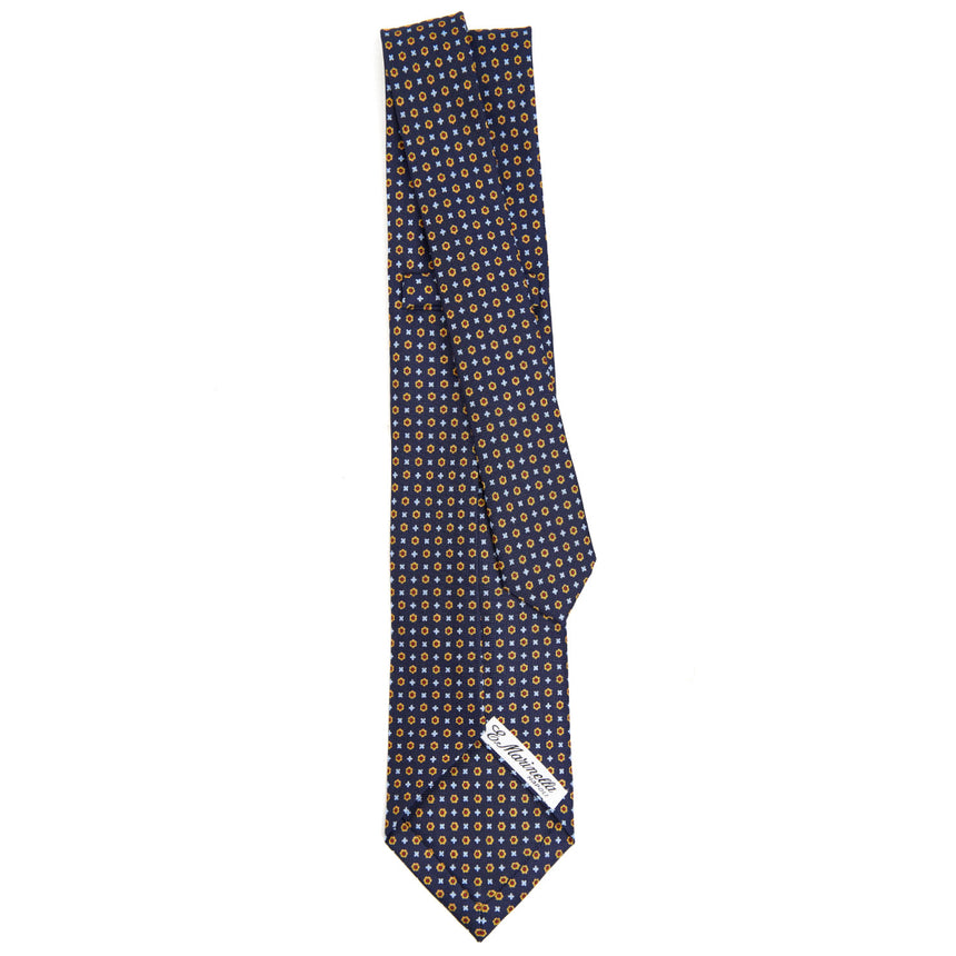 DARK BLUE 9 FOLD SARTORIAL SILK TIE