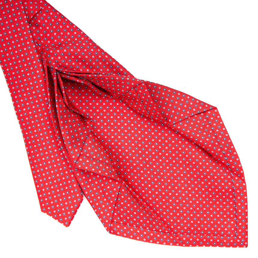 RED 9 FOLD SARTORIAL SILK TIE