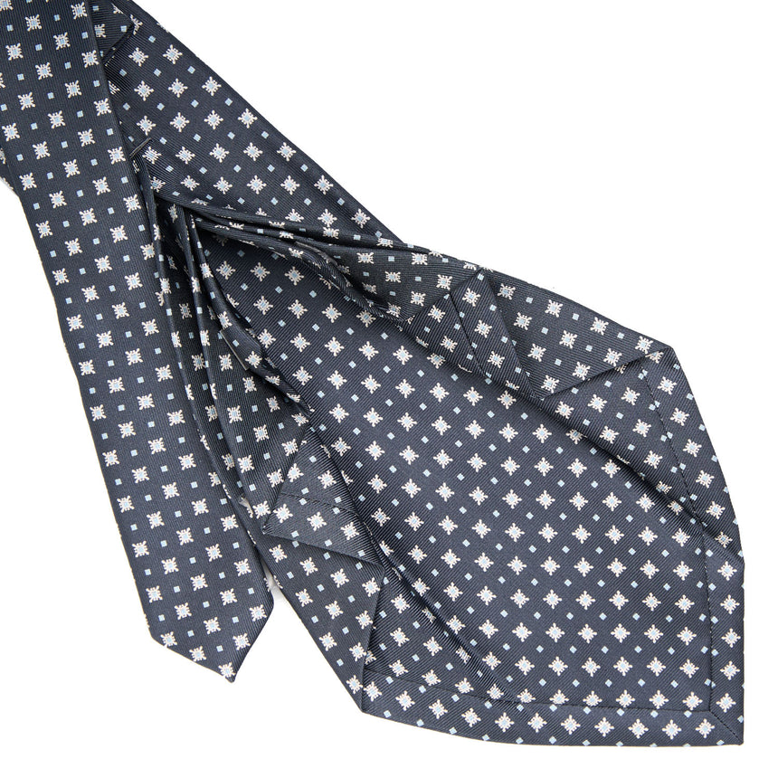 DARK GREY 9 FOLD SARTORIAL SILK TIE