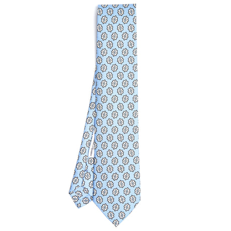 LIGHT BLUE SILK TIE