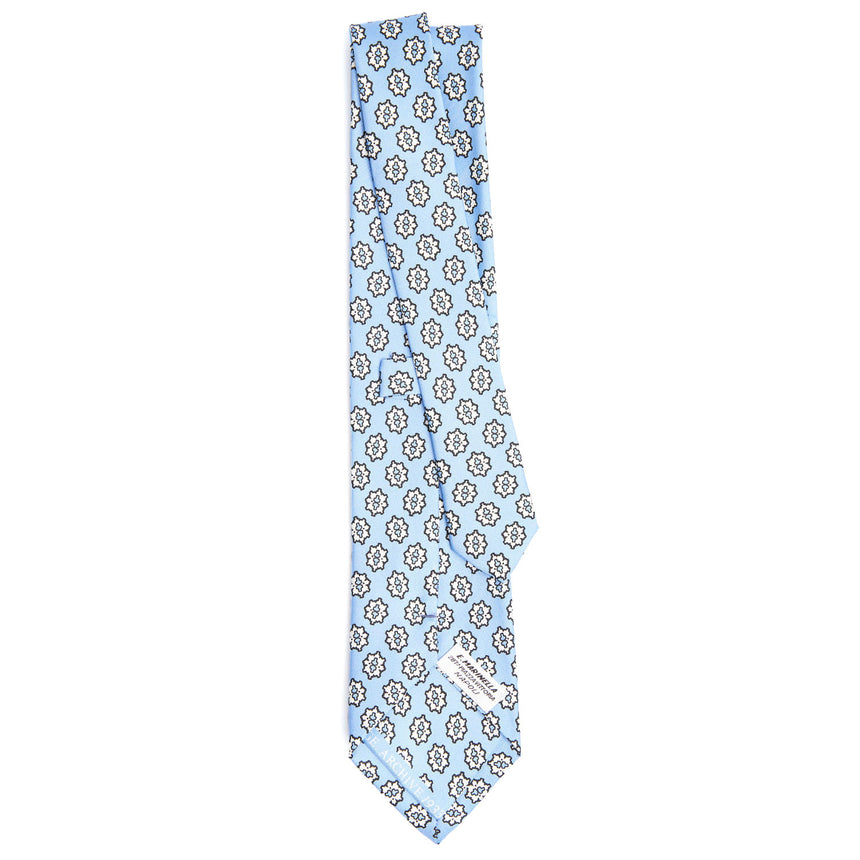 LIGHT BLUE SILK TIE