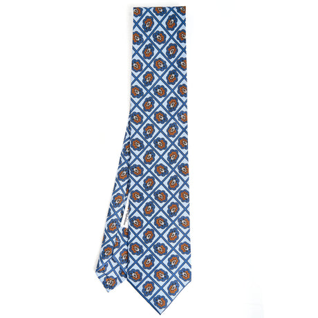 LIGHT BLUE SILK TIE