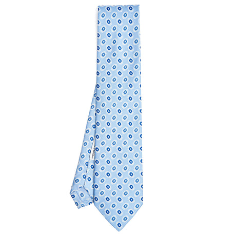 LIGHT BLUE SILK TIE