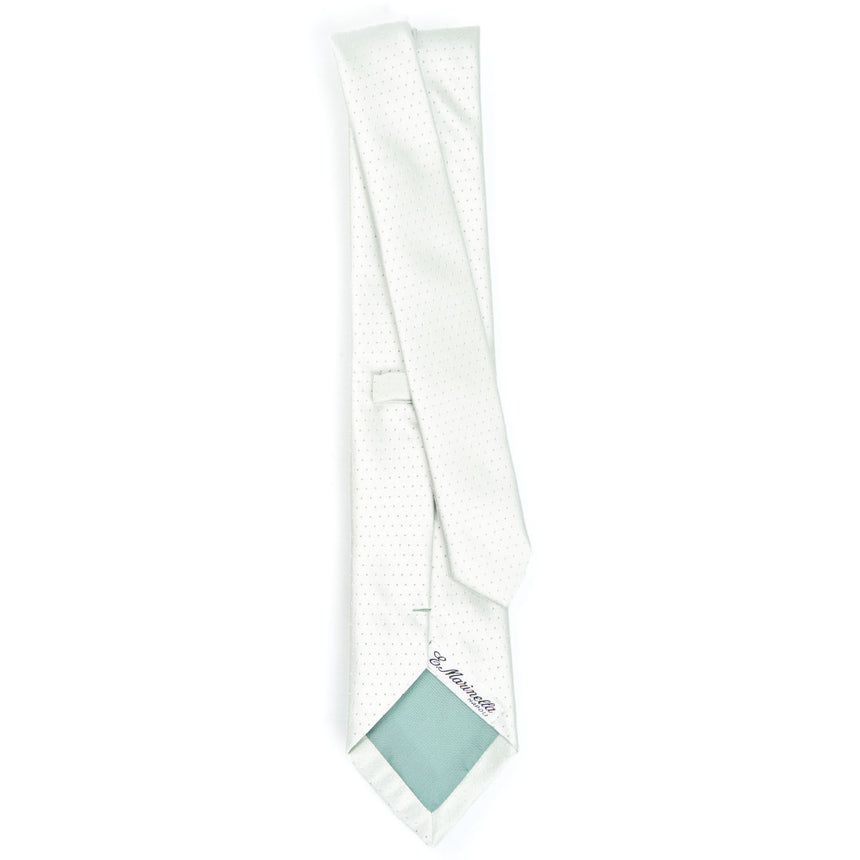 LIGHT GREEN CEREMONIAL SILK SATIN TIE