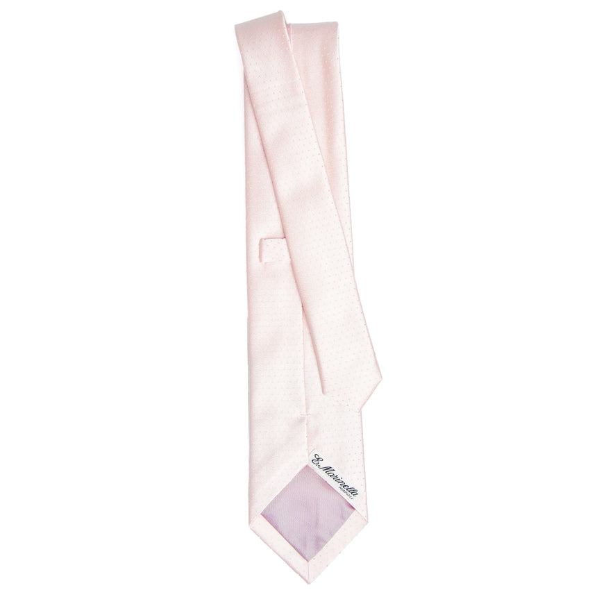 PINK CEREMONIAL SILK SATIN TIE