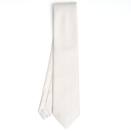 CEREMONIAL LIGHT GREY SILK SATIN TIE