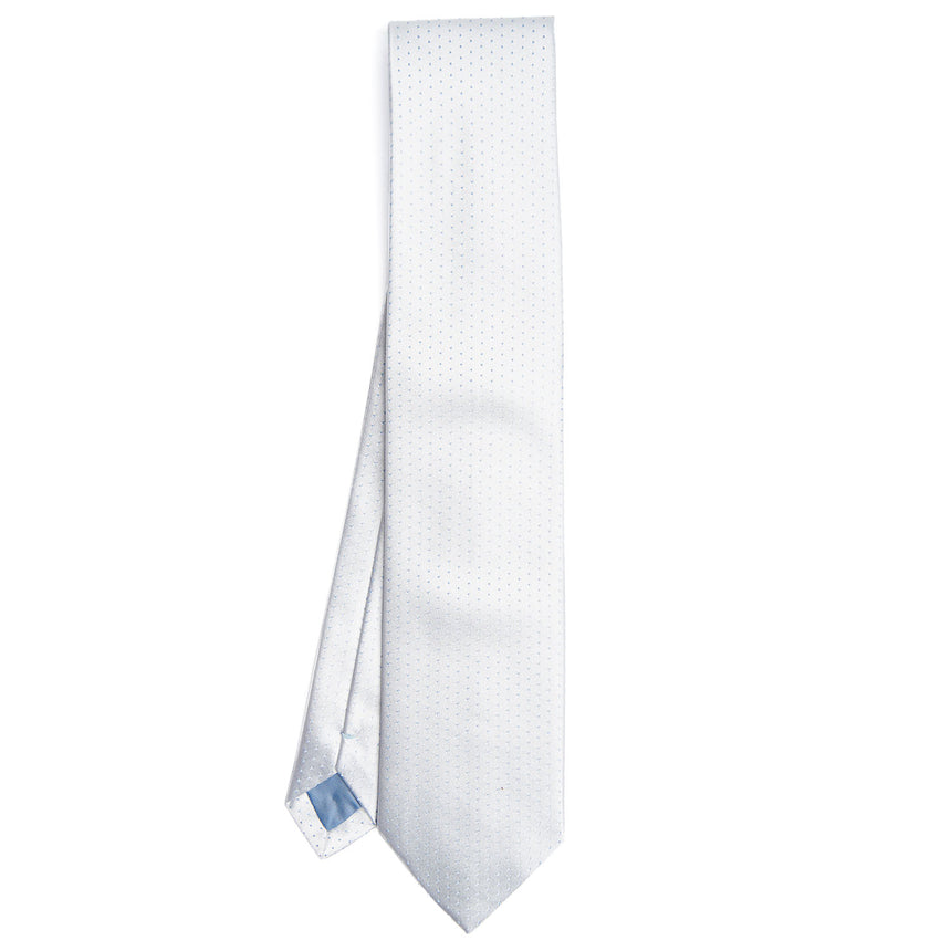 LIGHT BLUE CEREMONIAL SILK SATIN TIE