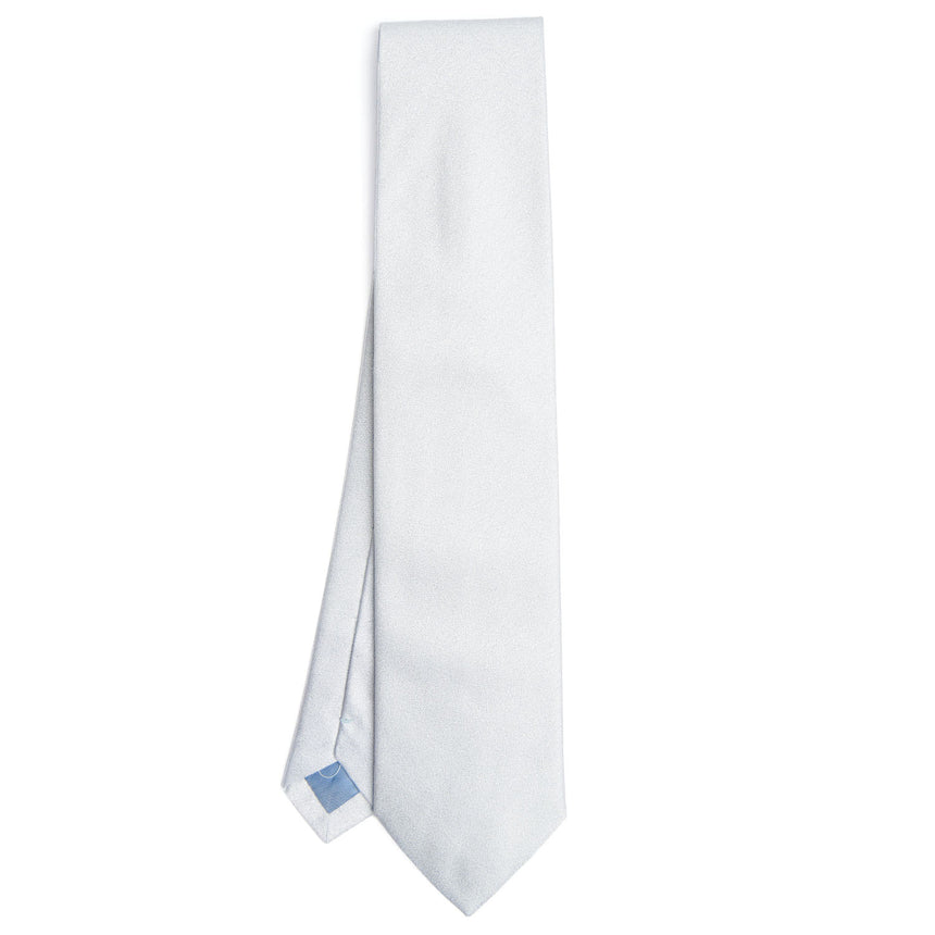 CEREMONIAL LIGHT BLUE SILK SATIN TIE