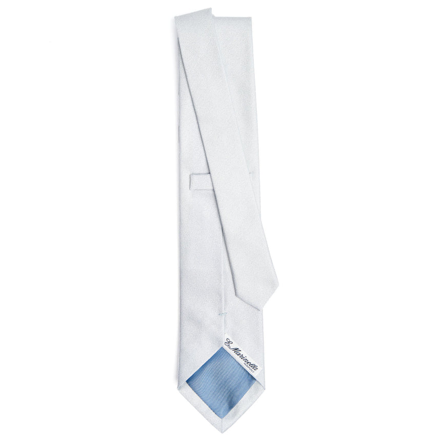 CEREMONIAL LIGHT BLUE SILK SATIN TIE