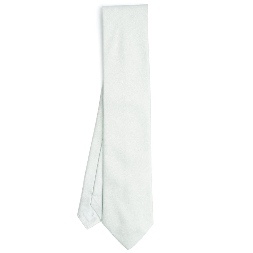 CEREMONIAL LIGHT GREEN SILK SATIN TIE