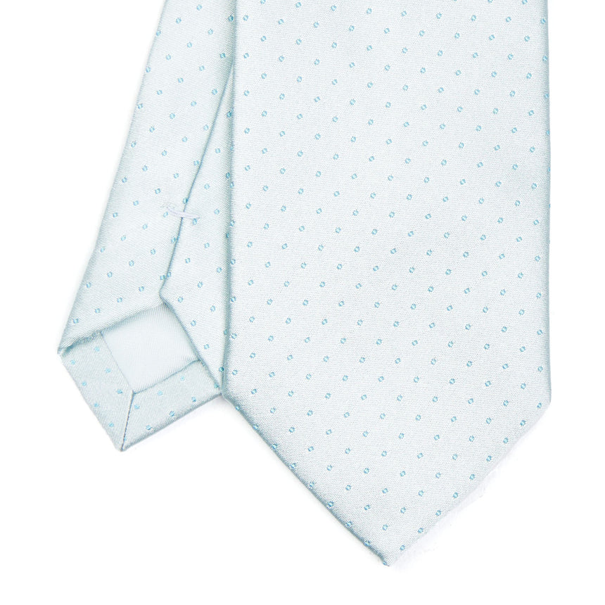 LIGHT GREEN CEREMONIAL SILK SATIN TIE