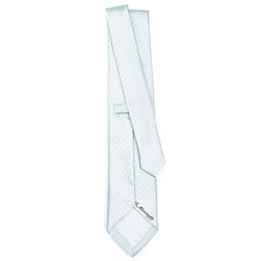 LIGHT GREEN CEREMONIAL SILK SATIN TIE