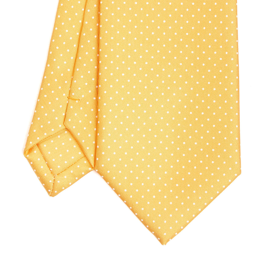 YELLOW SARTORIAL CLASSIC SILK TIE