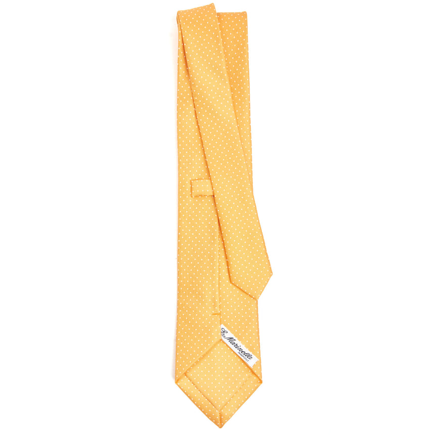 YELLOW SARTORIAL CLASSIC SILK TIE