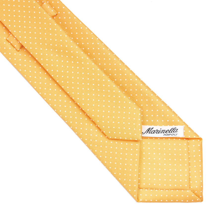 YELLOW SARTORIAL CLASSIC SILK TIE