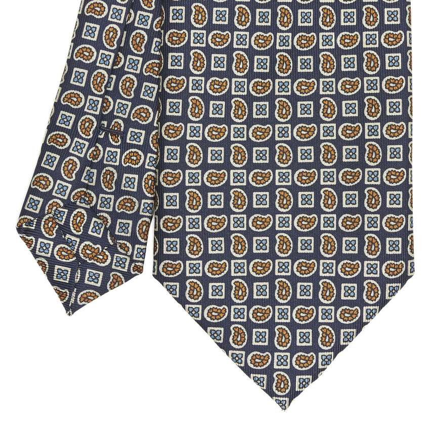 BLUE SARTORIAL CLASSIC SILK TIE