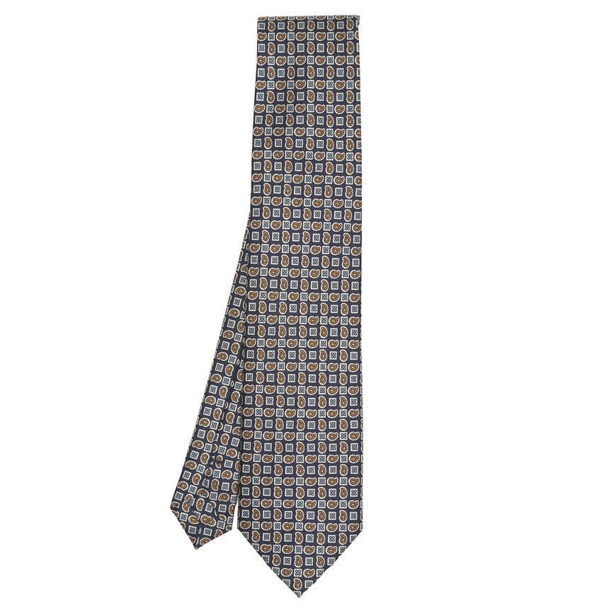 BLUE SARTORIAL CLASSIC SILK TIE