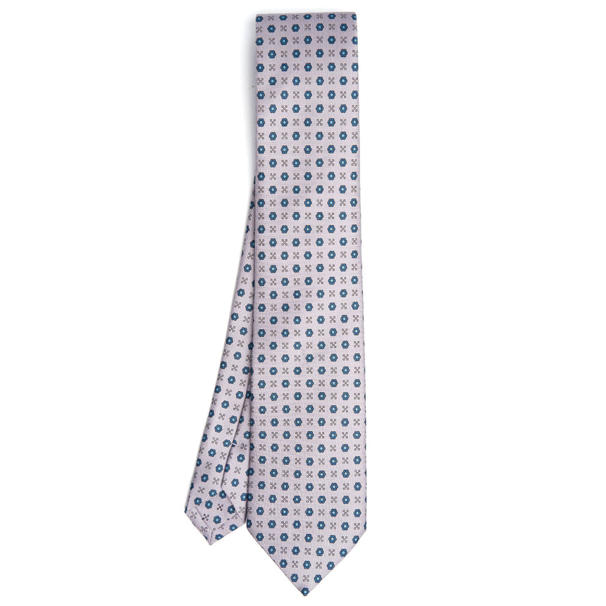 LIGHT GREY SARTORIAL CLASSIC SILK TIE