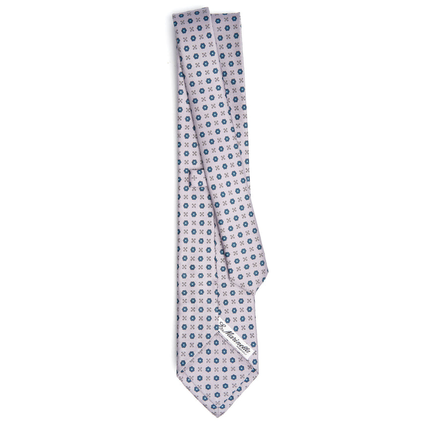 LIGHT GREY SARTORIAL CLASSIC SILK TIE