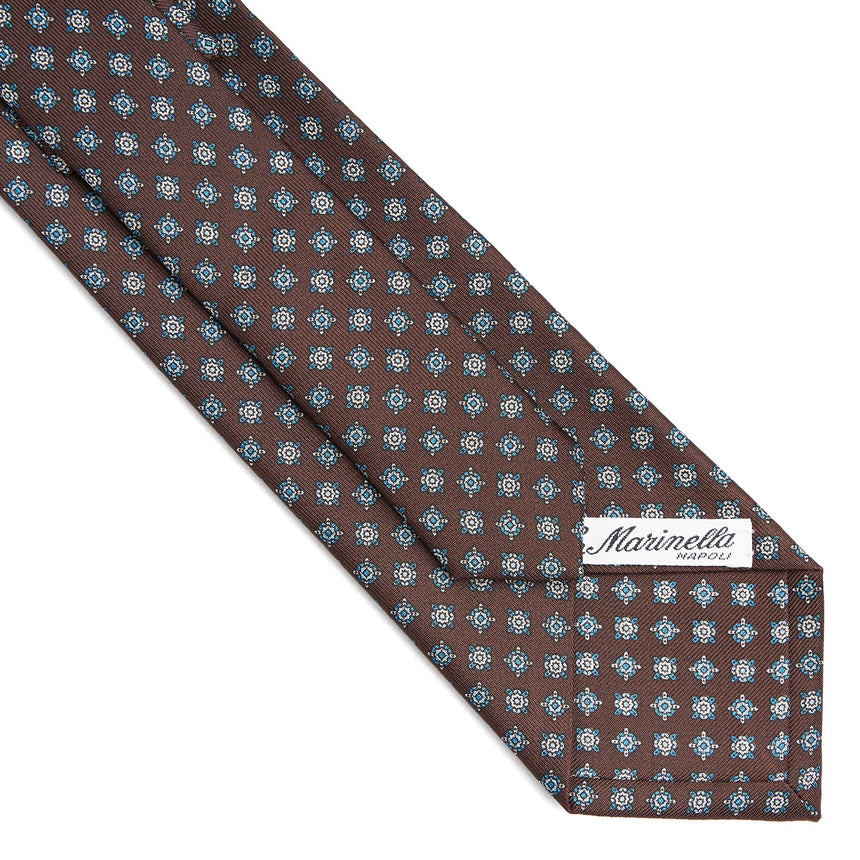 DARK BROWN SARTORIAL CLASSIC SILK TIE