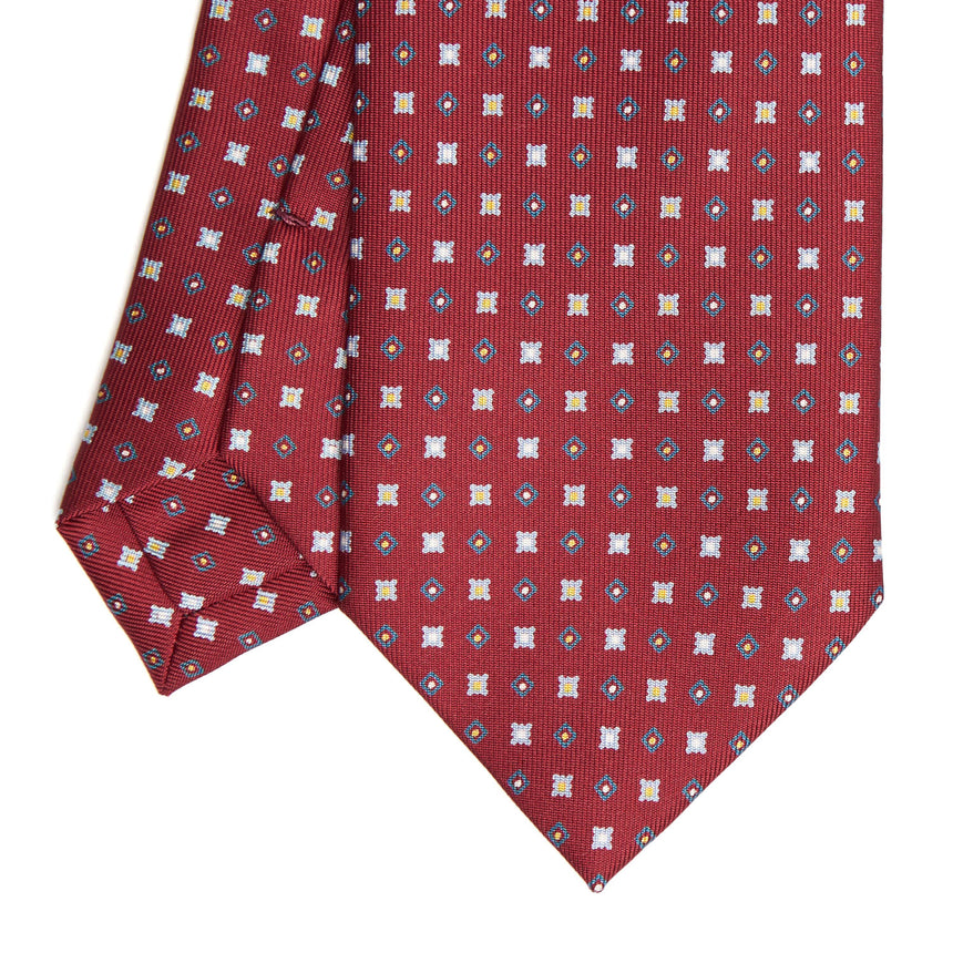 BURGUNDY SARTORIAL CLASSIC SILK TIE