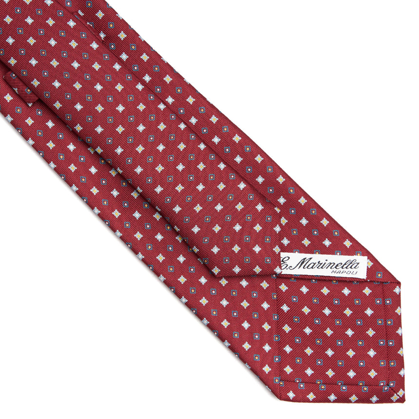 BURGUNDY SARTORIAL CLASSIC SILK TIE