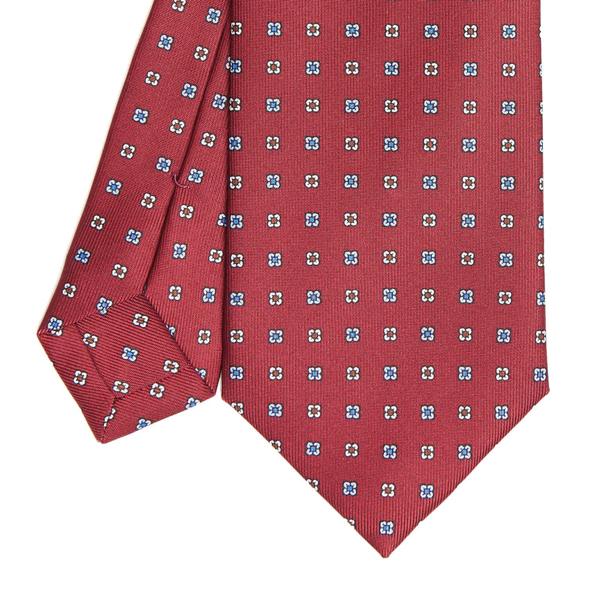 BURGUNDY SARTORIAL CLASSIC SILK TIE