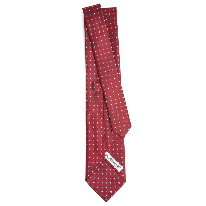 BURGUNDY SARTORIAL CLASSIC SILK TIE