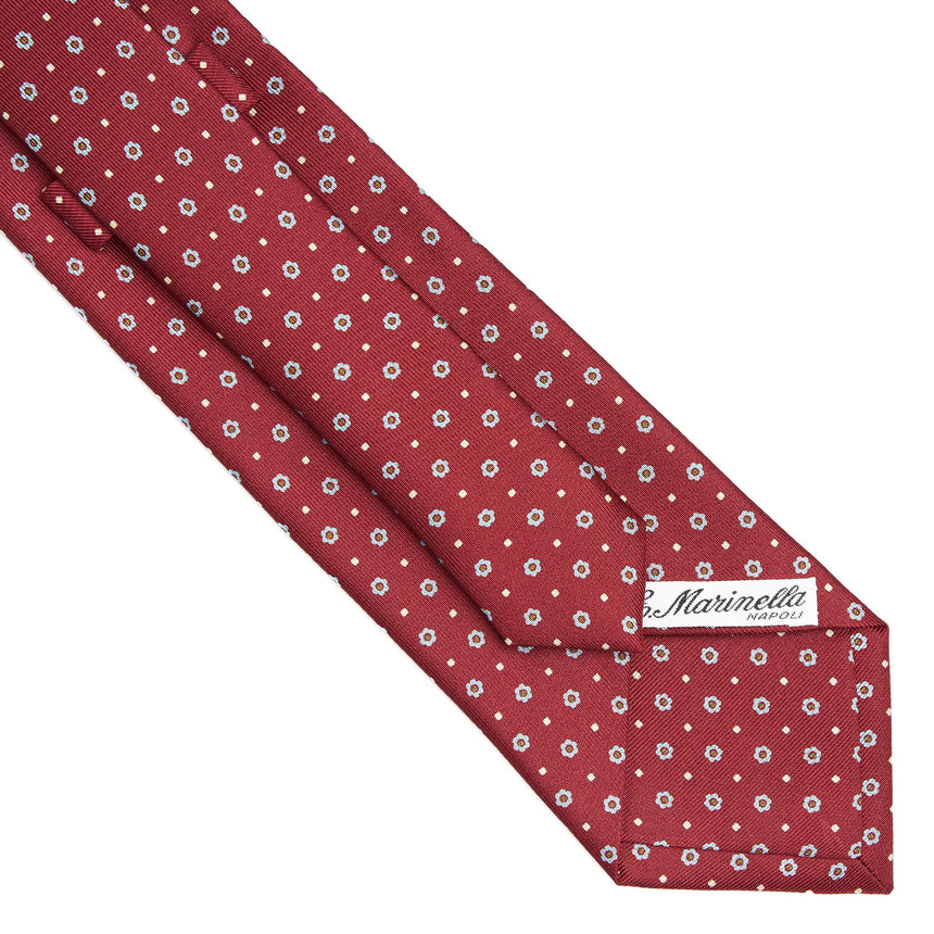 BURGUNDY SARTORIAL CLASSIC SILK TIE