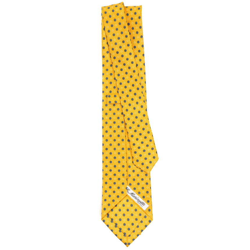 YELLOW SARTORIAL CLASSIC SILK TIE