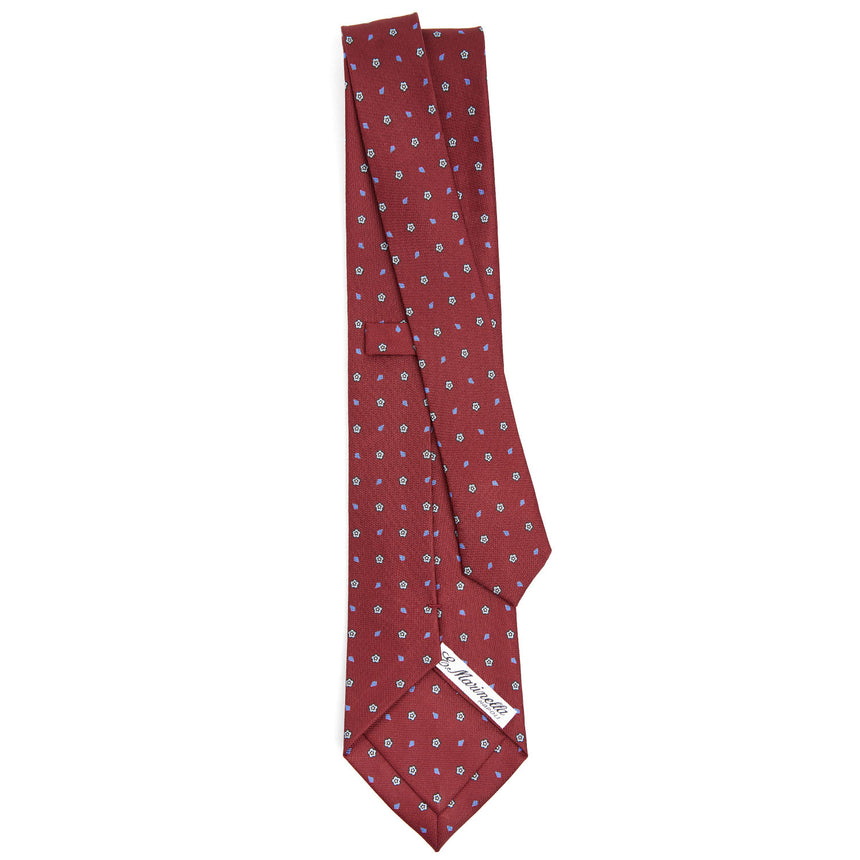 BURGUNDY SARTORIAL CLASSIC SILK TIE