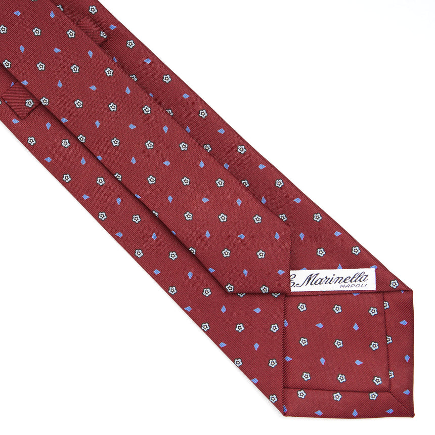 BURGUNDY SARTORIAL CLASSIC SILK TIE