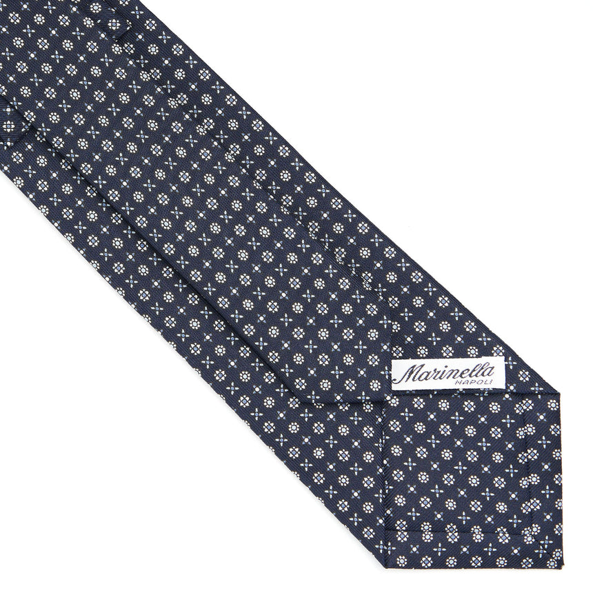 DARK BLUE SARTORIAL CLASSIC SILK TIE