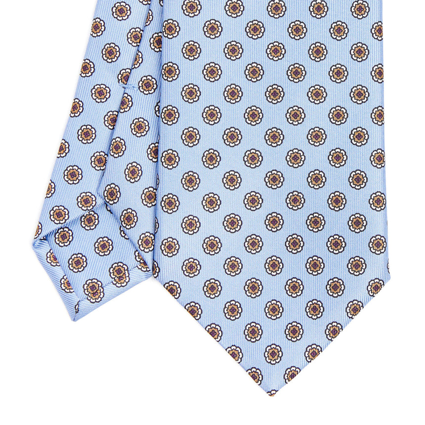 LIGHT BLUE SARTORIAL CLASSIC SILK TIE