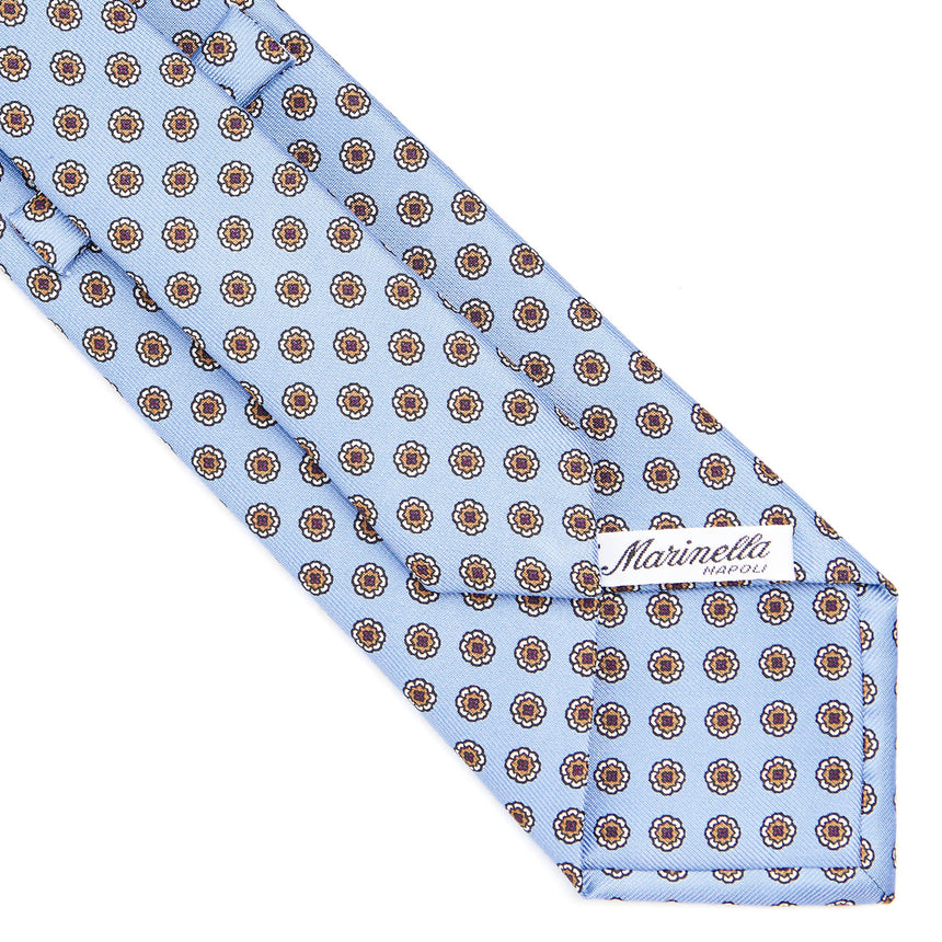 LIGHT BLUE SARTORIAL CLASSIC SILK TIE