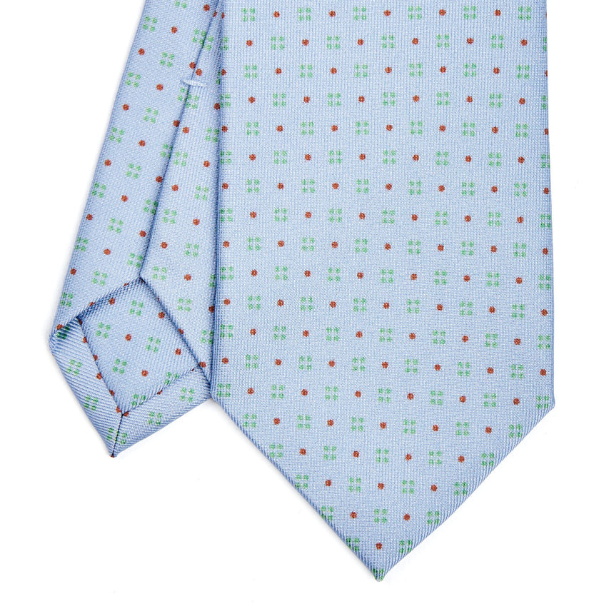 LIGHT BLUE SARTORIAL CLASSIC SILK TIE